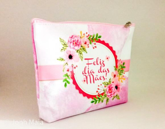 Necessaire Feliz Dia das Mães