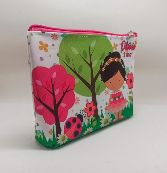 Necessaire Festa Jardim das Bonecas