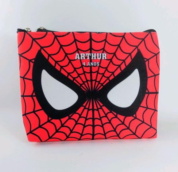Necessaire Festa Homem Aranha