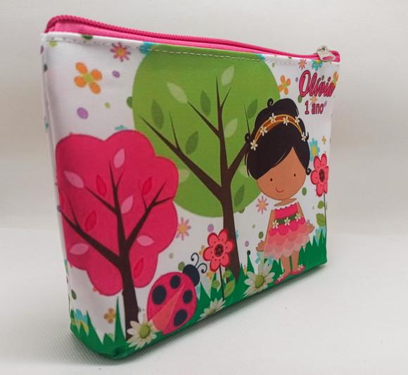 Necessaire Festa Jardim das Bonecas