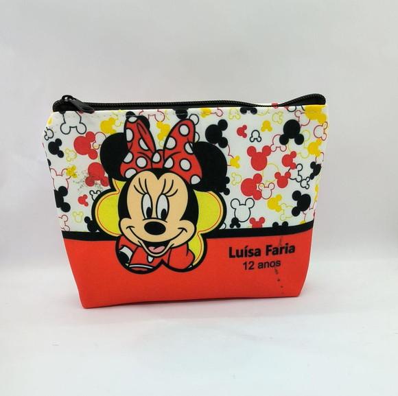Necessaire Festa Mickey e Minnie