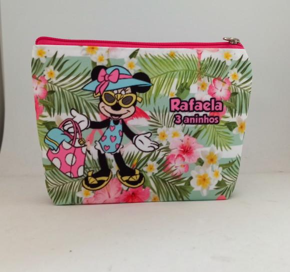 Necessaire Festa Mickey e Minnie