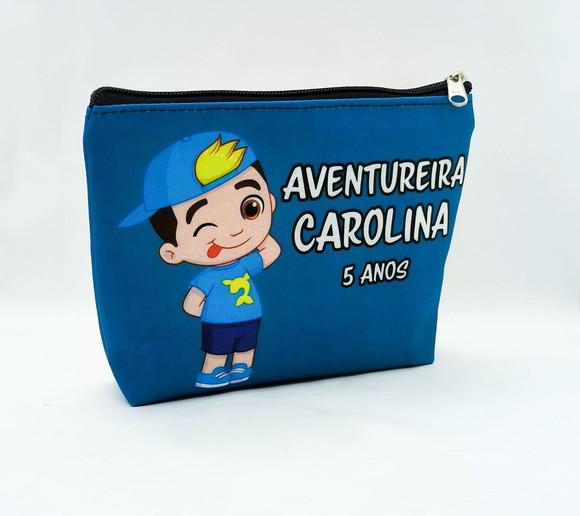 Necessaire Festa os Aventureiros Azul