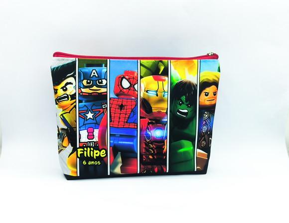 Necessaire Festa Super Herói - Vingadores
