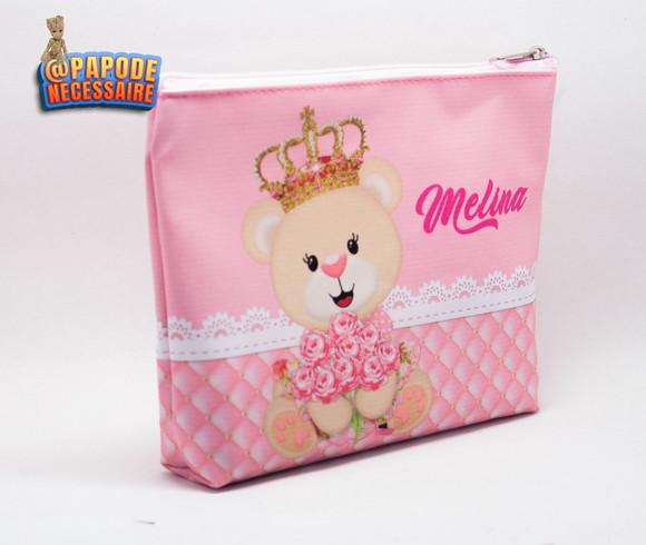 Necessaire Festa Ursinha Realeza