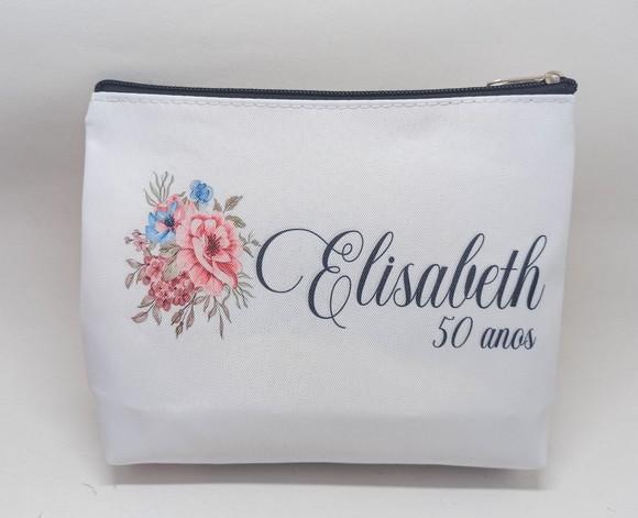 Necessaire Floral 50 Anos
