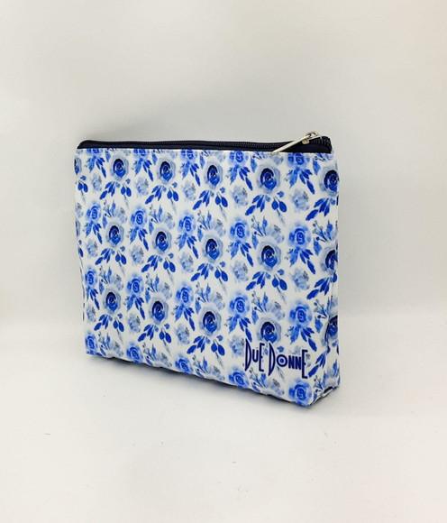 Necessaire Floral Azul