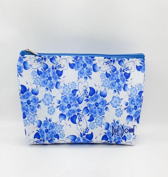 Necessaire Floral Azul