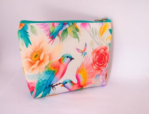 Necessaire Floral Colorida 002