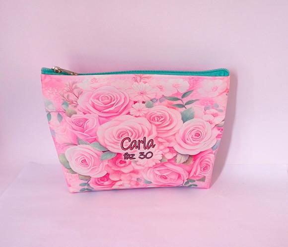 Necessaire Floral Rosas 001