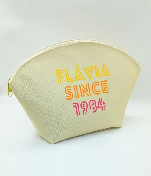 Necessaire Grande Meia Lua Coloridas