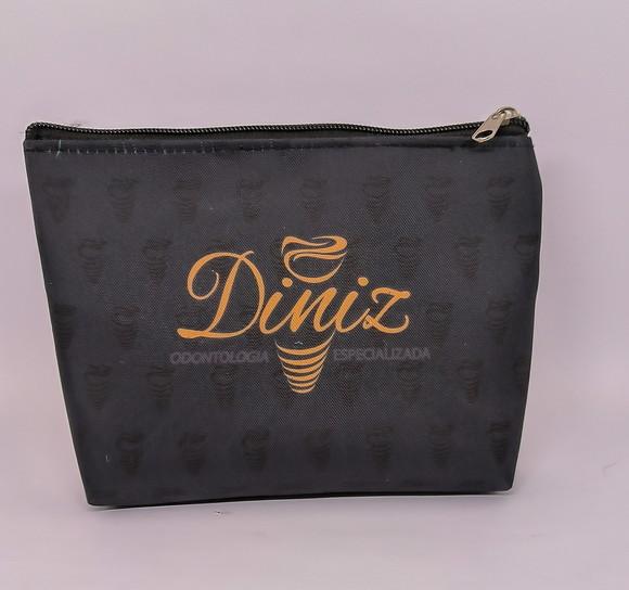 Necessaire Odontologia 18cm - Modelo Preta com Marca Dágua