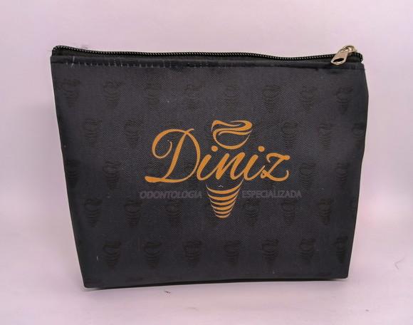Necessaire Odontologia 18cm - Modelo Preta com Marca Dágua