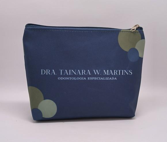 Necessaire Odontologia 18cm Azul 003