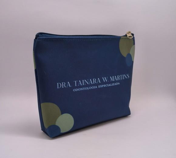 Necessaire Odontologia 18cm Azul 003