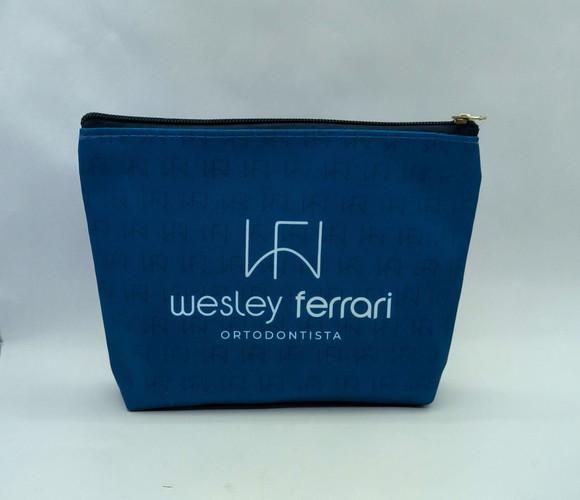 Necessaire Odontologia 18cm Azul 005