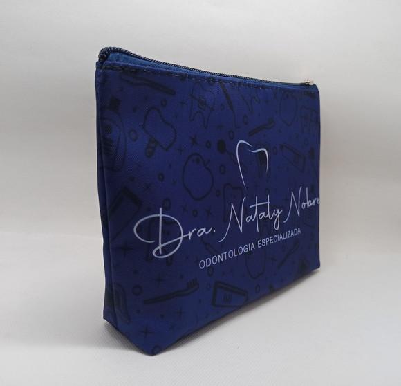 Necessaire Odontologia 18cm Azul Marinho 003