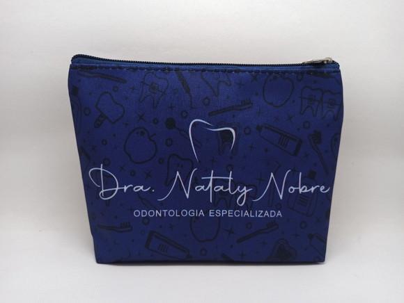 Necessaire Odontologia 18cm Azul Marinho 003
