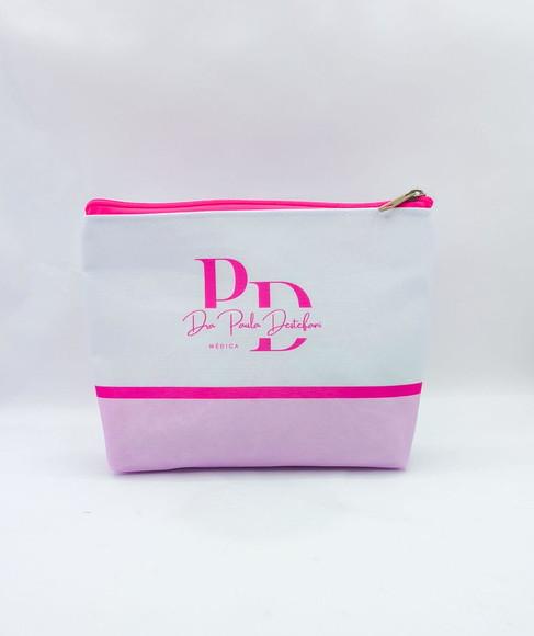 Necessaire Odontologia ou Dentista 18cm Rosa