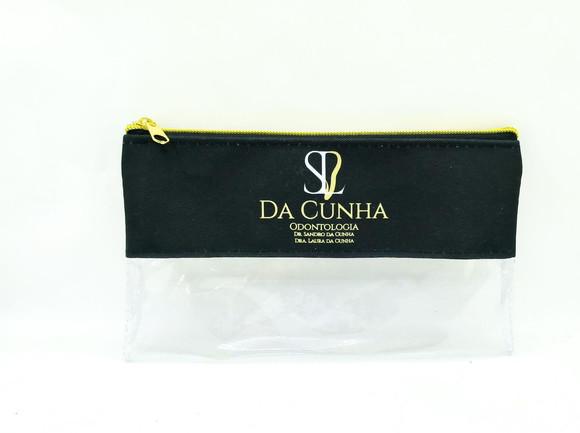 Necessaire Pvc 22 cm x 12 cm em Pvc