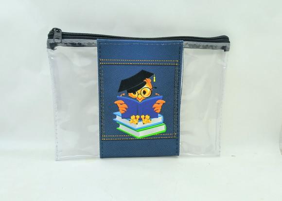 Necessaire Pvc 22 cm x 16 cm em Pvc - Dia dos Professores