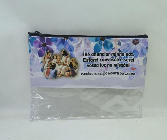 Necessaire Pvc 22 cm x 16 cm em Pvc - Catequista