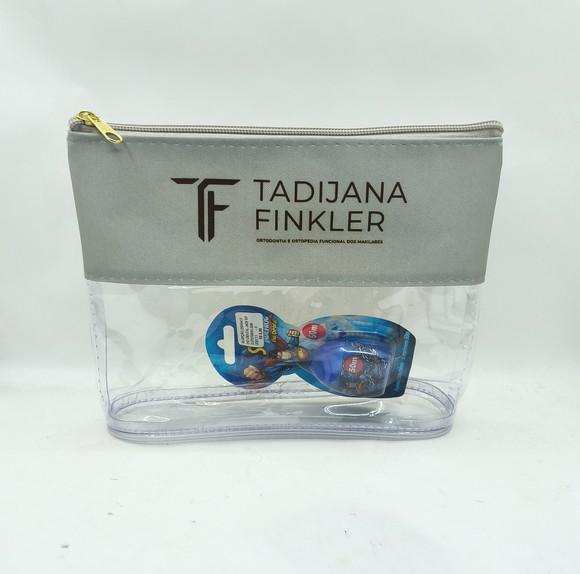 Necessaire Pvc 22cm x 15 cm em Pvc ( com Fundo)