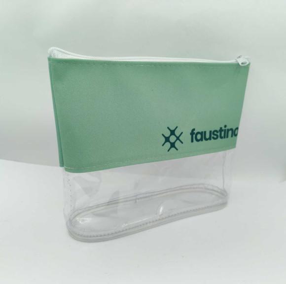 Necessaire Pvc 22cm x 15 cm em Pvc ( com Fundo)