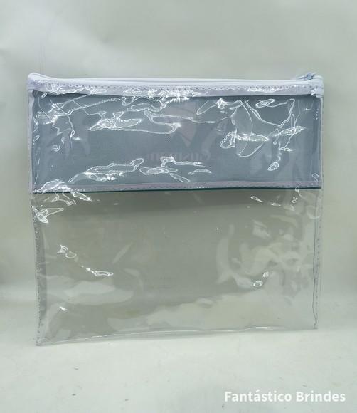 Necessaire Pvc 26 cm x 22 cm em Pvc