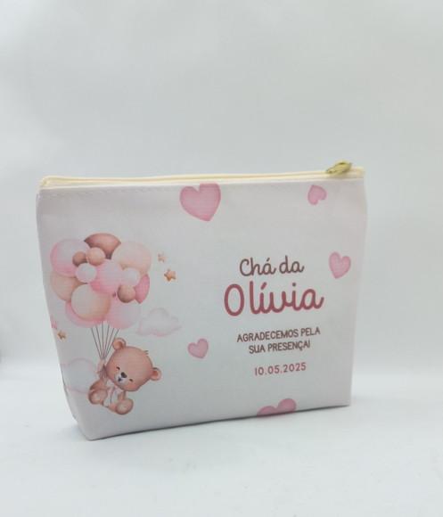 Necessaire Ursinha Baloeiro - Maternidade ou Chá de Bebe