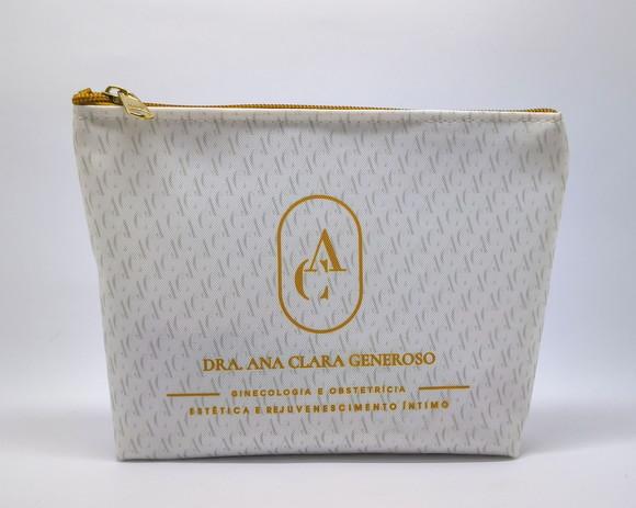 Necessaire Tema Odontologia Modelo 25 cm Branca 001