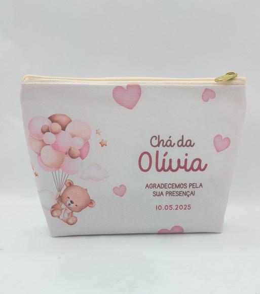 Necessaire Ursinha Baloeiro - Maternidade ou Chá de Bebe