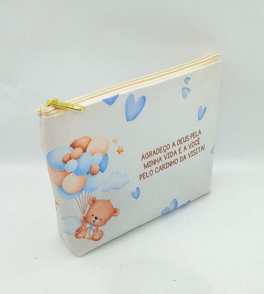 Necessaire Ursinho Baloeiro - Maternidade ou Chá de Bebe