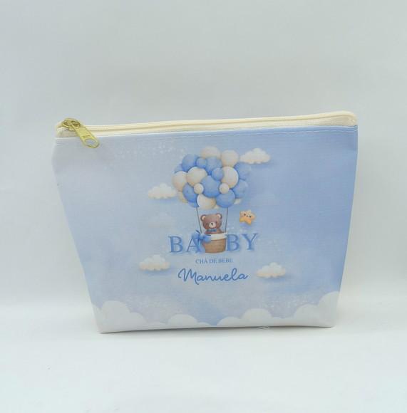 Necessaire Ursinho Baloeiro - Maternidade ou Chá de Bebe