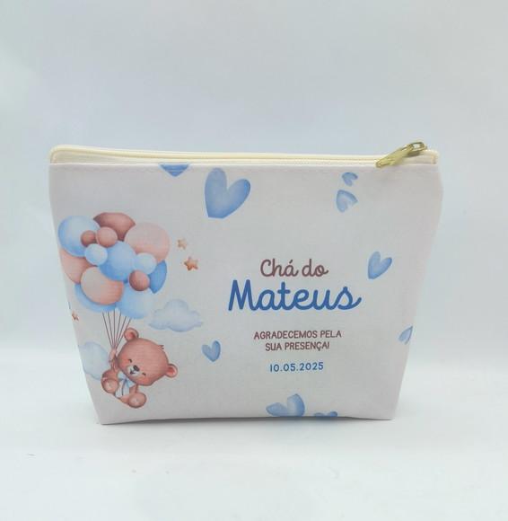 Necessaire Ursinho Baloeiro - Maternidade ou Chá de Bebe