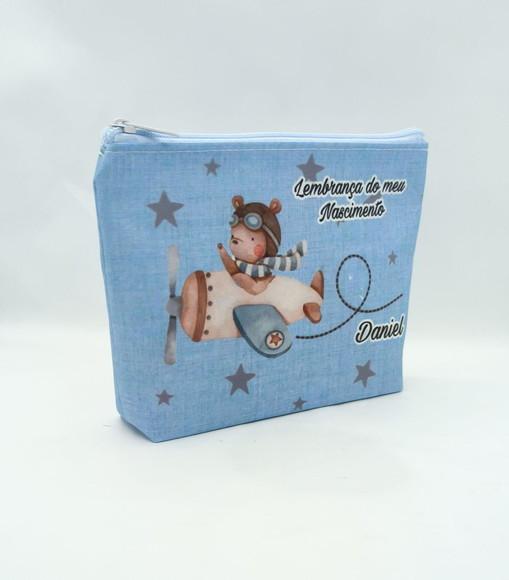 Necessaire Urso Aviador