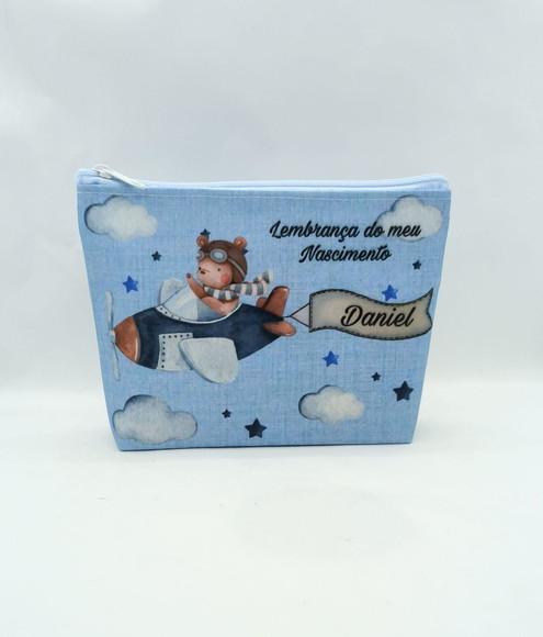 Necessaire Urso Aviador
