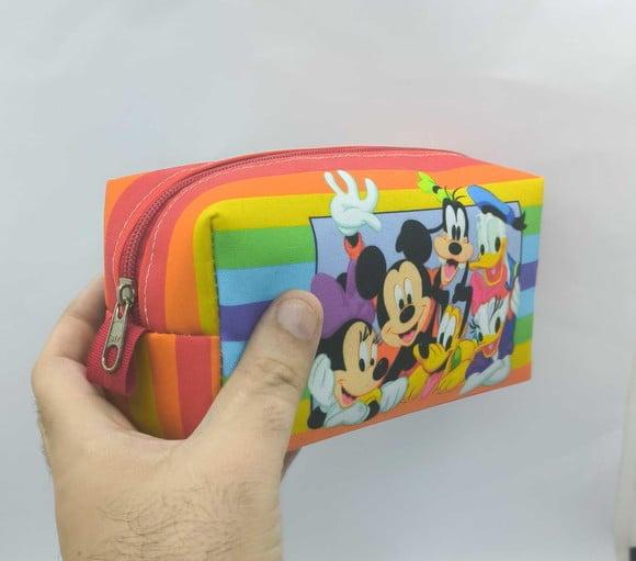 Estojo Personalizado Mickey e Sua Turma - Tam m
