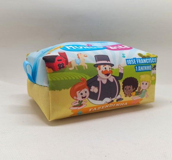 Mini Necessaire Box Mundo de Bita Fazendinha