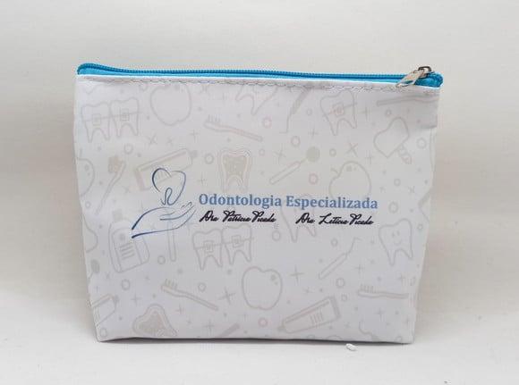 Necessaire Comercial Odontologia 18cm Mod Branca 0008
