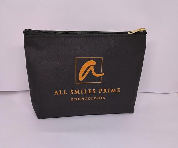 Necessaire Comercial Odontologia 18cm Preta Mod V 004
