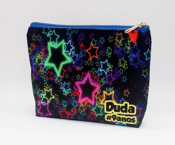 Necessaire Festa Estrela Neon (nao Brilha)