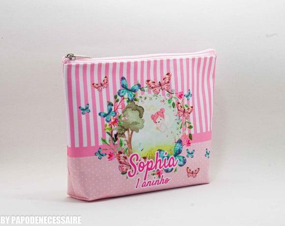 Necessaire Festa Jardim Fadas