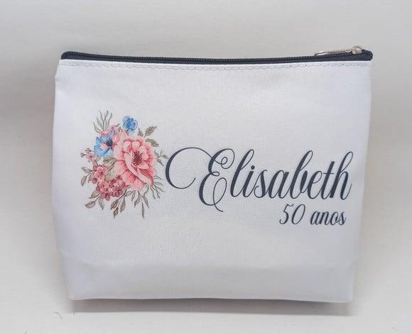 Necessaire Floral 50 Anos