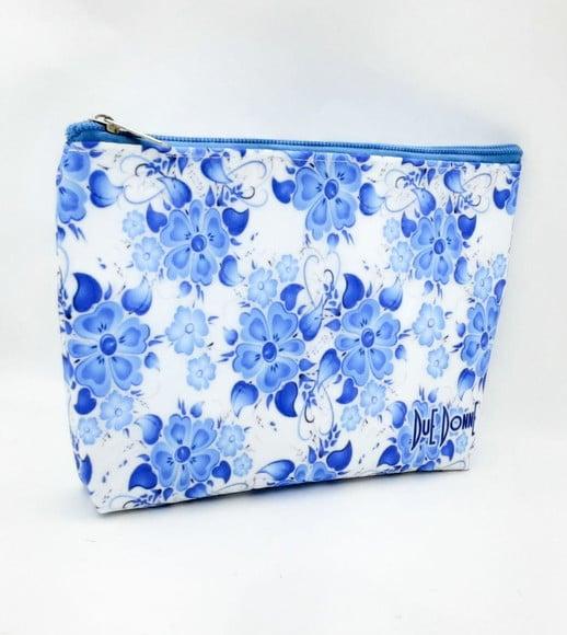 Necessaire Floral Azul