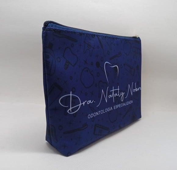 Necessaire Odontologia 18cm Azul Marinho 003