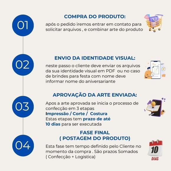 Necessaire Odontologia ou Dentista Modelo 25 cm