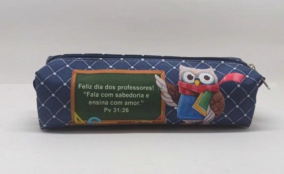 Estojo Personalizado Dia dos Professor ( Nome Individual)