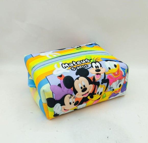 Mini Necessaire Box Turma do Mickey