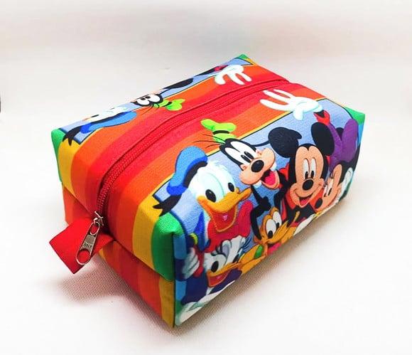Mini Necessaire Box Turma do Mickey
